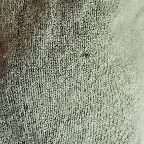 Spring Into Cashmere Juicy Couture Kelly Green Sweater Dress - Picture 6 of 8